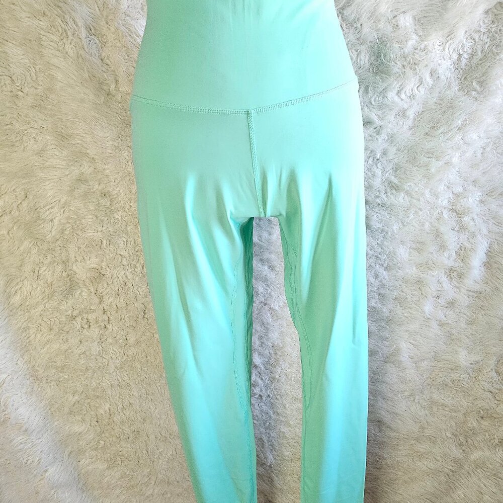 Colorfulkoala Women's Mint Green Yoga 7/8 Length Legging Pants Size: XL